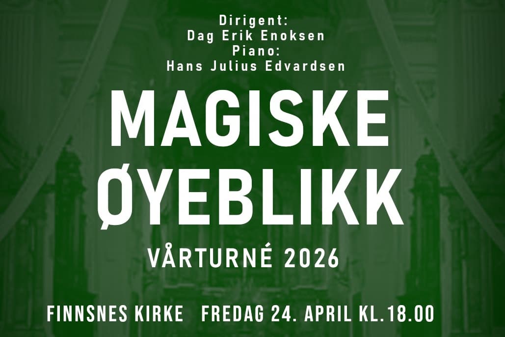 Konsert - Bel Chorus - Magiske øyeblikk i Finnsnes Kirke