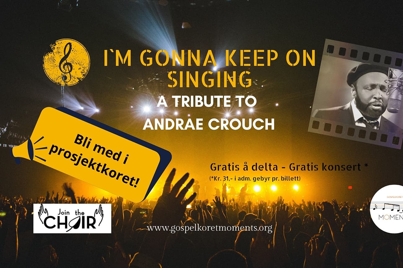Konsert - Oppstart prosjektkor "I'll keep on singing"