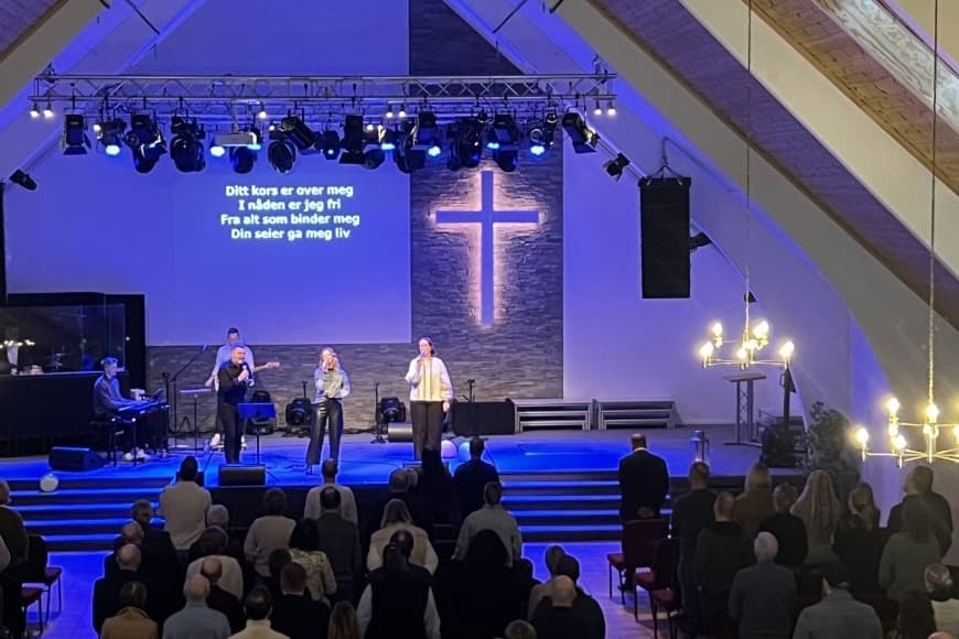 Konsert - Salem Gospelkor synger i Lyngdal misjonskirke